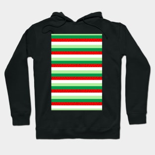 watermelon stripe Hoodie